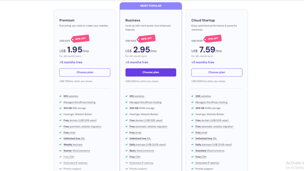 Affordable, High-Quality Hosting Plans